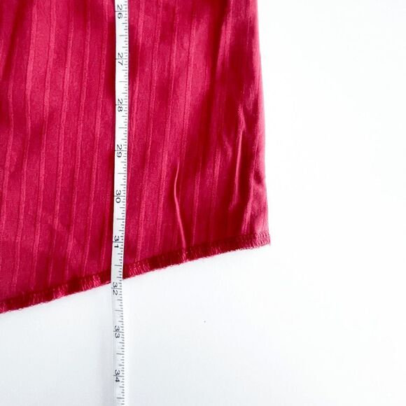 Wrangler Mens Long Sleeve Western Pearl Snap Up Front Red Tall Large NWT - Picture 5 of 9